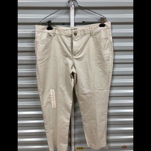 Khaki by Gap slim city 14